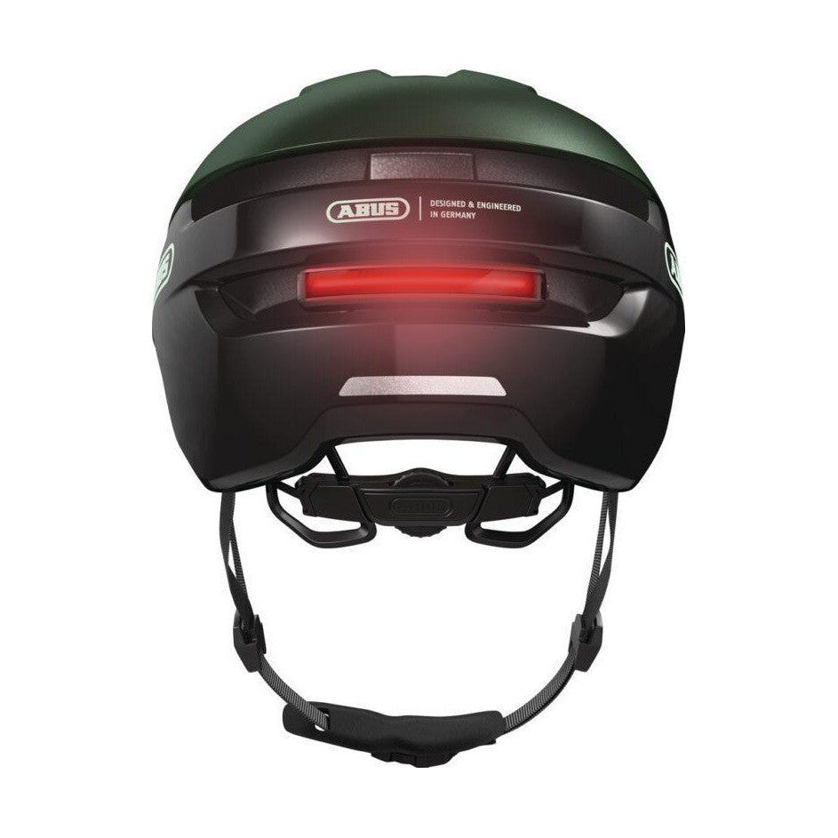 ABUS Helm PURL-Y SHINY MOSS GREEN - fatbikeskopen.nl