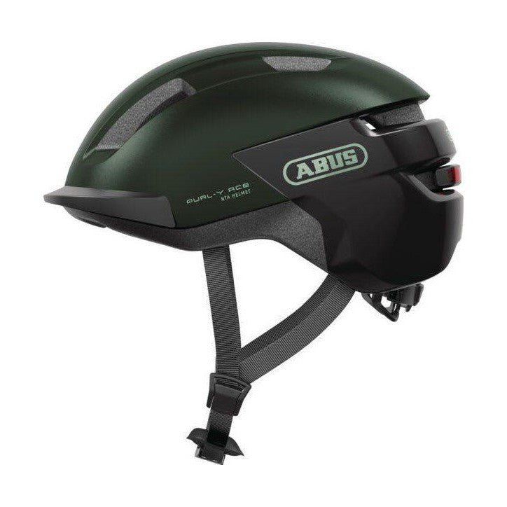 ABUS Helm PURL-Y SHINY MOSS GREEN - fatbikeskopen.nl