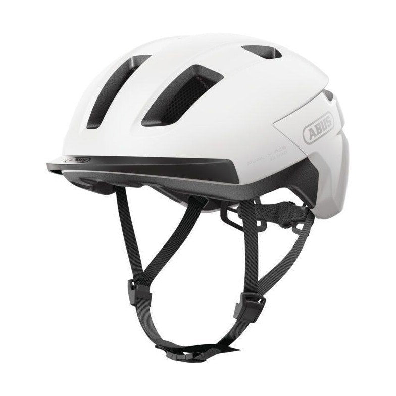 ABUS Helm PURL-Y SHINY POLAR WHITE - fatbikeskopen.nl