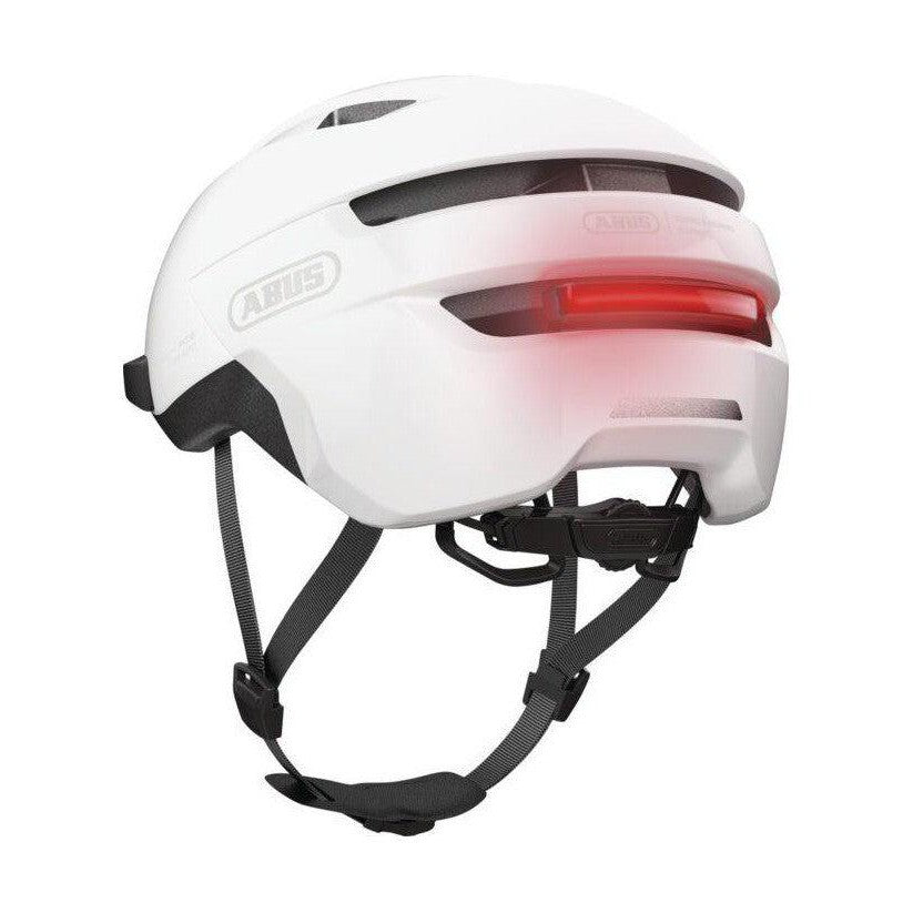 ABUS Helm PURL-Y SHINY POLAR WHITE - fatbikeskopen.nl