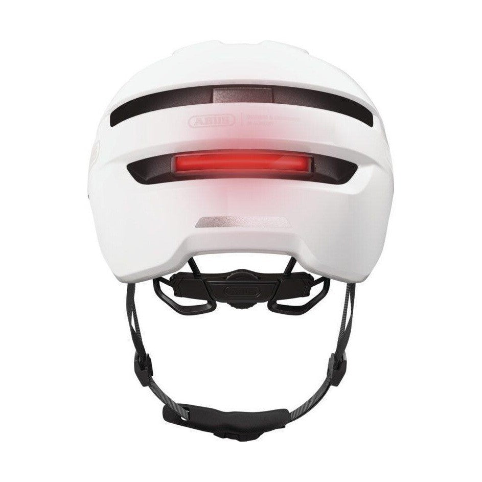 ABUS Helm PURL-Y SHINY POLAR WHITE - fatbikeskopen.nl