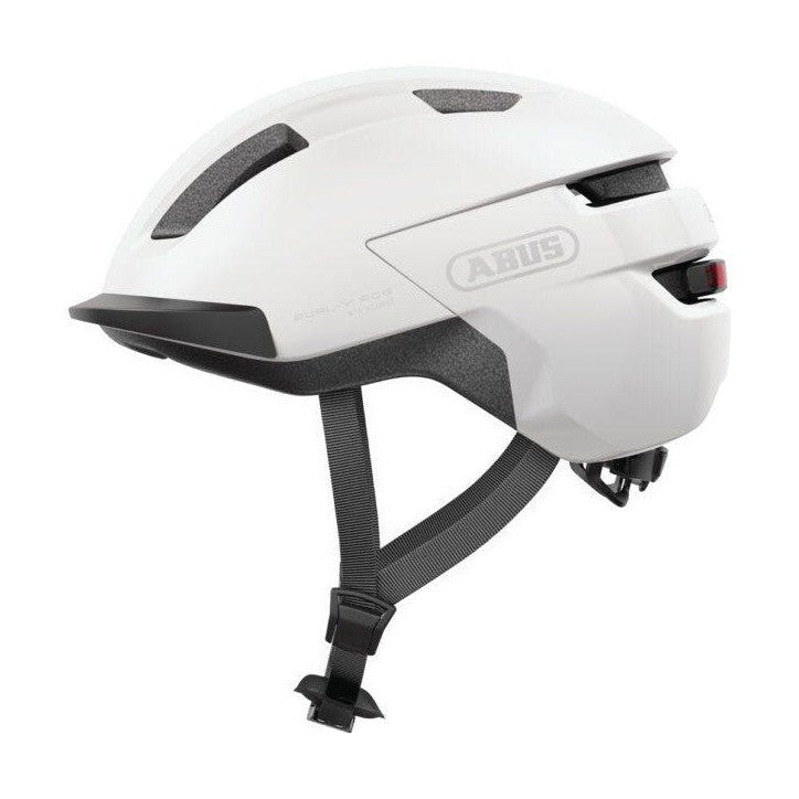 ABUS Helm PURL-Y SHINY POLAR WHITE - fatbikeskopen.nl