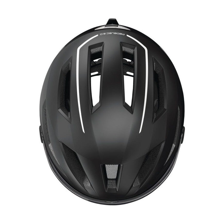 ABUS Helm Pedelec 2.0 ACE velvet black - fatbikeskopen.nl