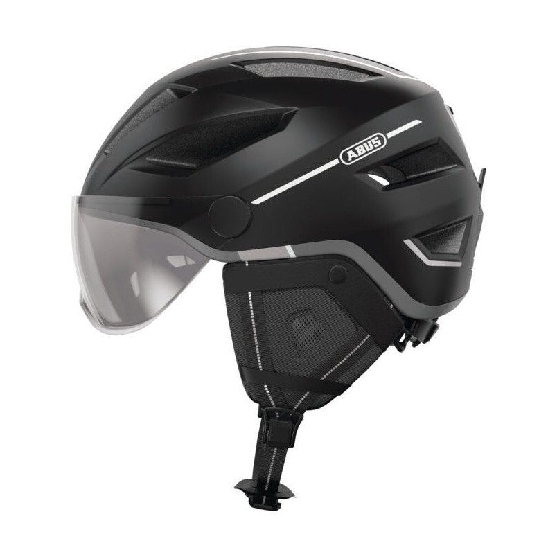 ABUS Helm Pedelec 2.0 ACE velvet black - fatbikeskopen.nl