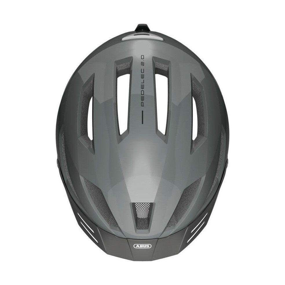 ABUS Helm Pedelec 2.0 Race Grey - fatbikeskopen.nl