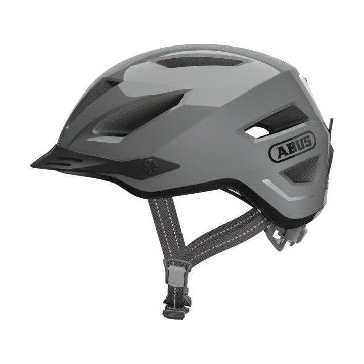 ABUS Helm Pedelec 2.0 Race Grey - fatbikeskopen.nl