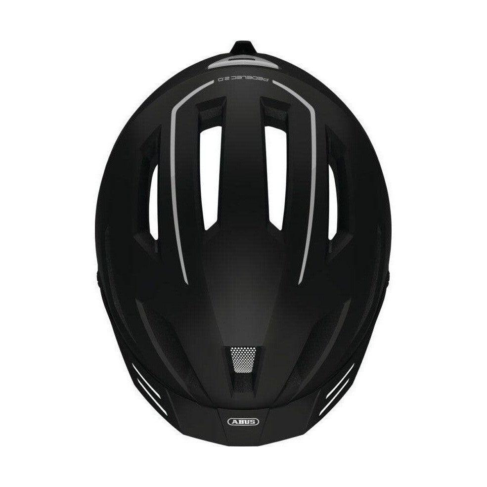 ABUS Helm Pedelec 2.0 Velvet black - fatbikeskopen.nl