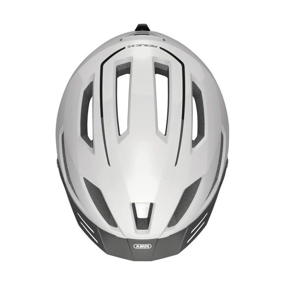 ABUS Helm Pedelec 2.0 Wit - fatbikeskopen.nl