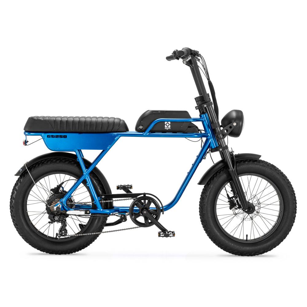 AGM GT250 - Fatbike - Blauw - fatbikeskopen.nl