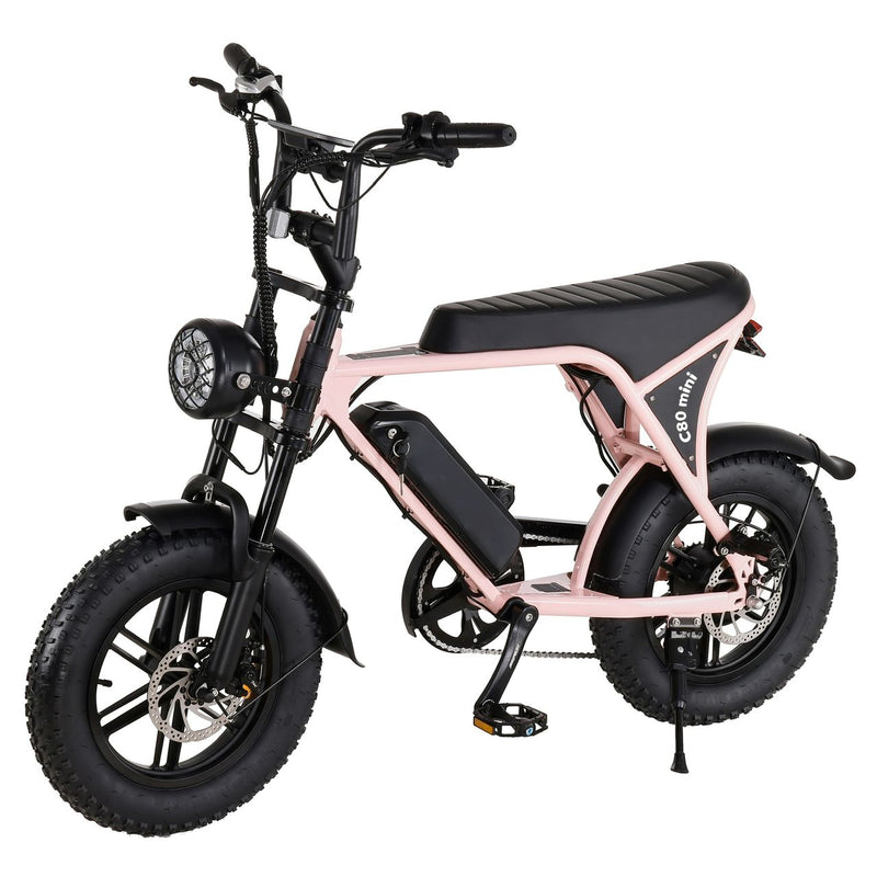 C80 - Mini Fatbike - Roze - fatbikeskopen.nl