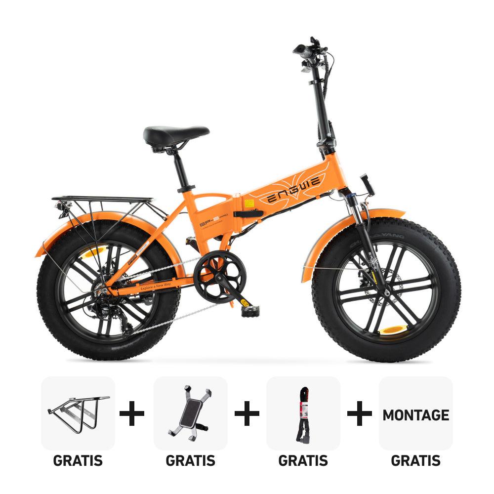 Combi-Deal! | ENGWE EP 2 PRO - Vouwfiets - Oranje - fatbikeskopen.nl