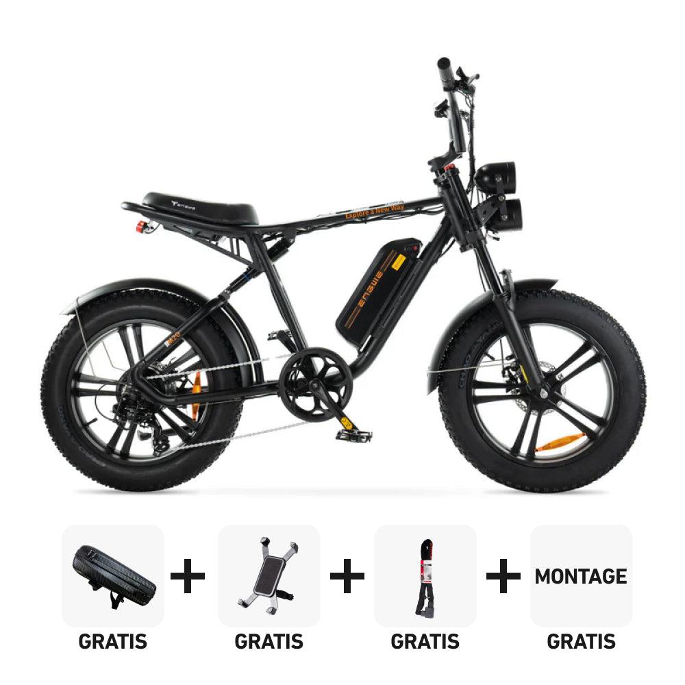 Combi-Deal! | ENGWE M20 - Zwart - fatbikeskopen.nl