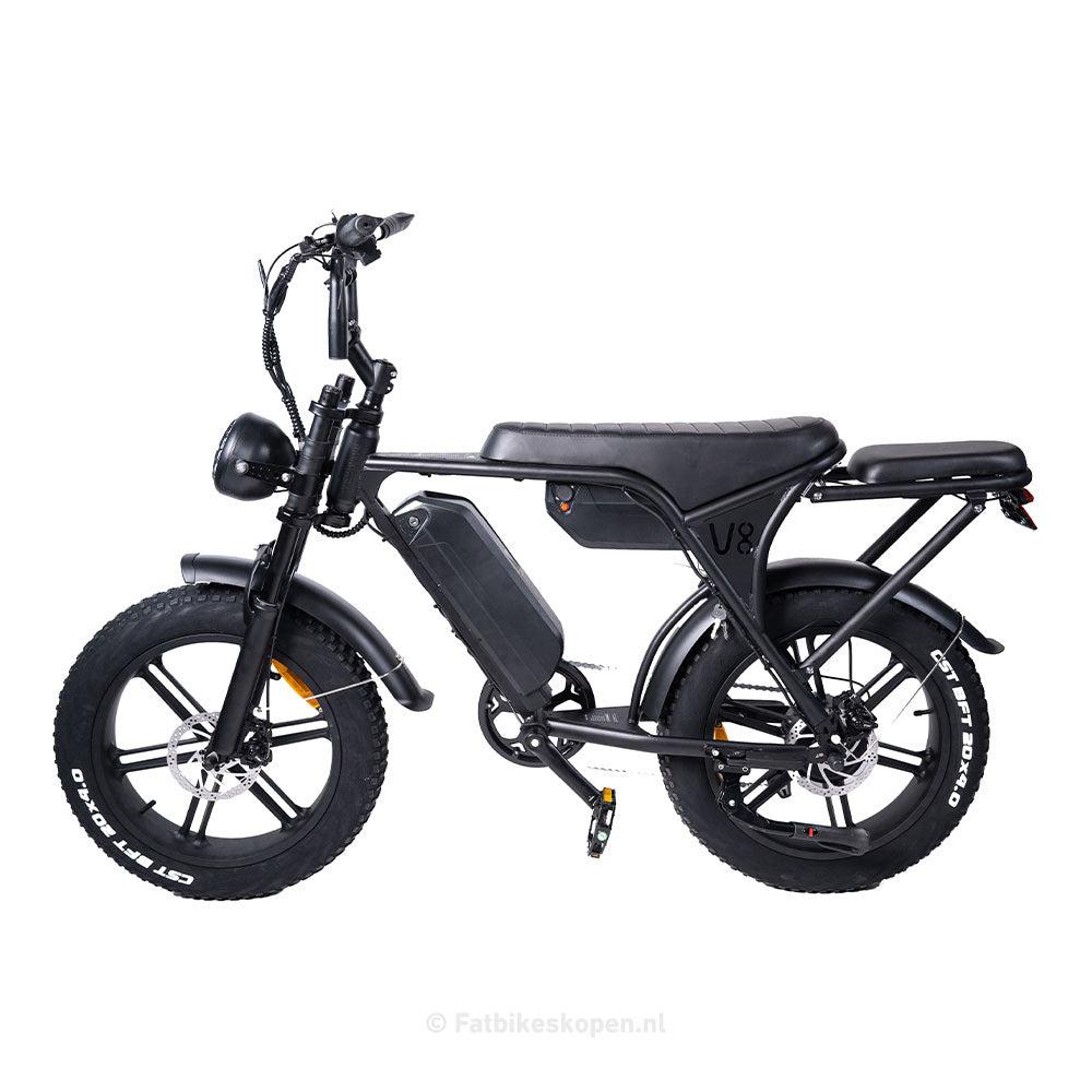 Combi-Deal! | Ouxi V8.4 Max - Zwart - fatbikeskopen.nl