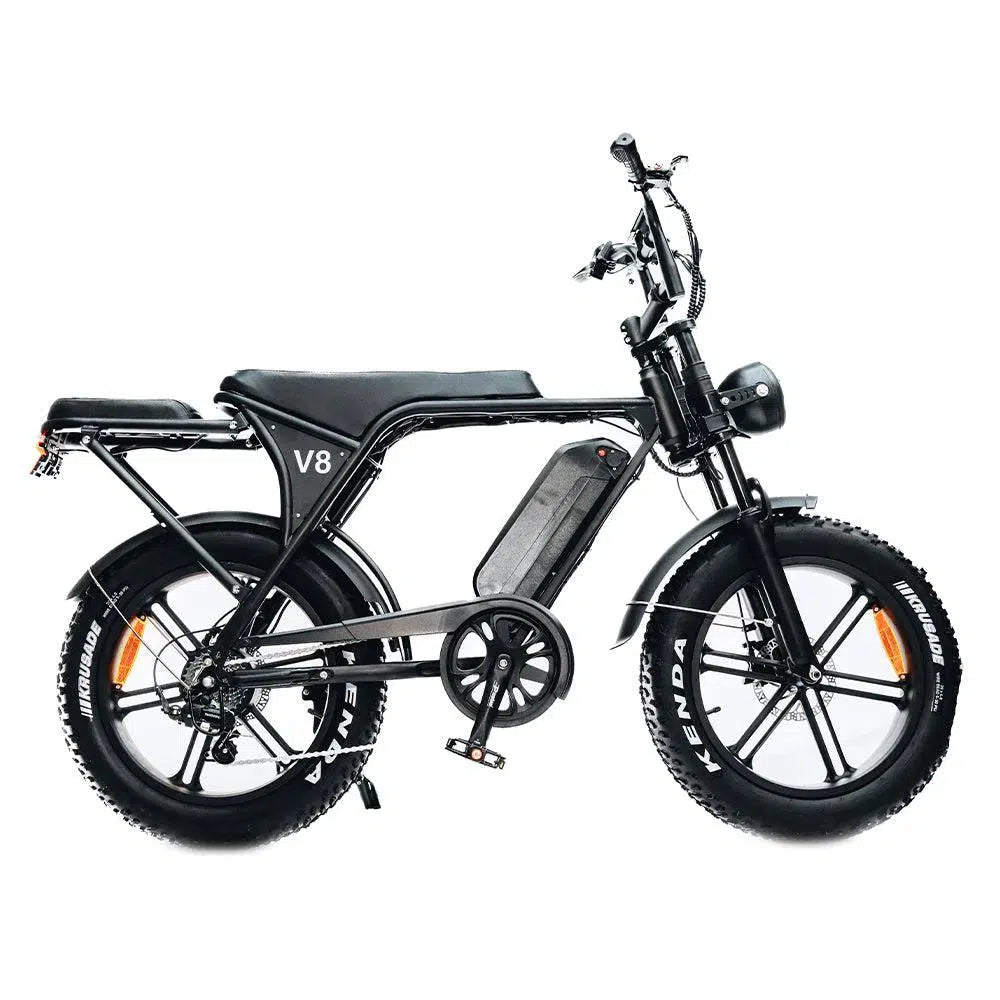 Combi-Deal! | Ouxi V8.4 - Zwart - fatbikeskopen.nl