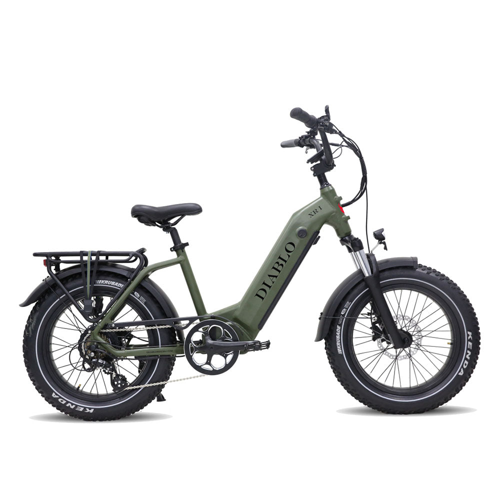 Diablo XR1 - Fatbike - Groen - fatbikeskopen.nl