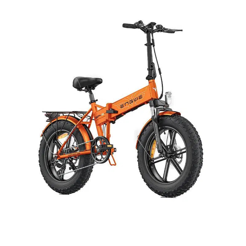 ENGWE EP 2 PRO SUPER DEAL - Elektrische Vouwfiets - Oranje + ART 2 kettingslot + Telefoonhouder - fatbikeskopen.nl