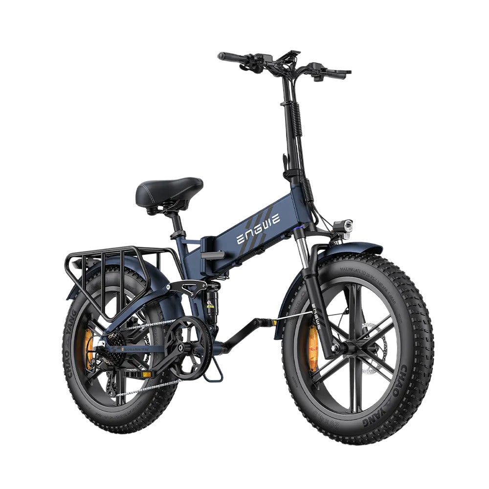 ENGWE Engine Pro 2.0 - Elektrische Vouwfiets - Blauw - fatbikeskopen.nl