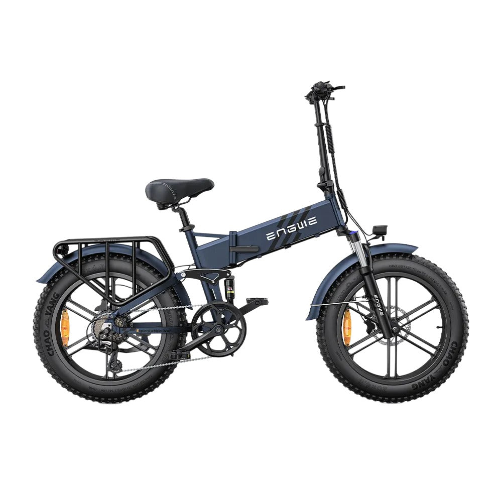 ENGWE Engine Pro 2.0 - Elektrische Vouwfiets - Blauw - fatbikeskopen.nl