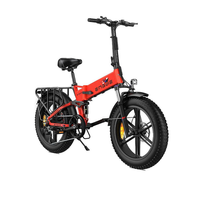 ENGWE Engine X - Elektrische Vouwfiets - Rood - fatbikeskopen.nl