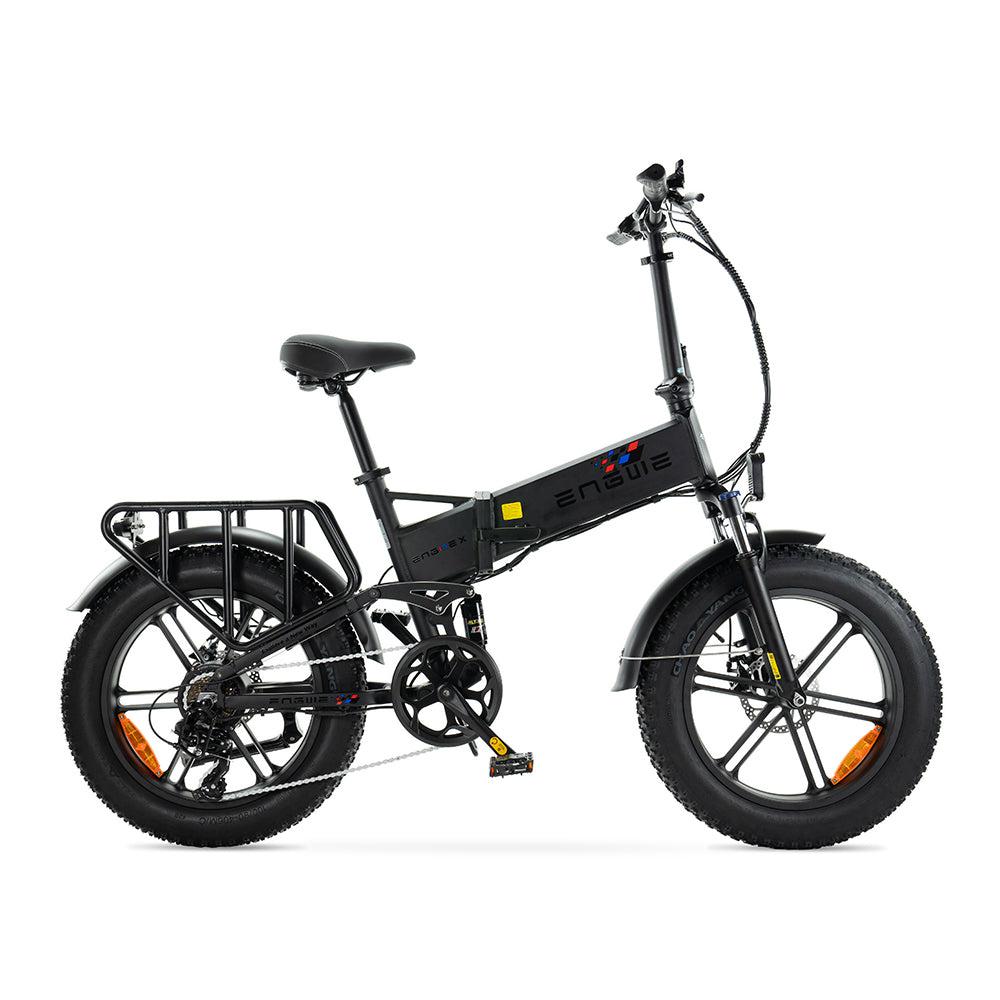 ENGWE Engine X - Elektrische Vouwfiets - Zwart - fatbikeskopen.nl