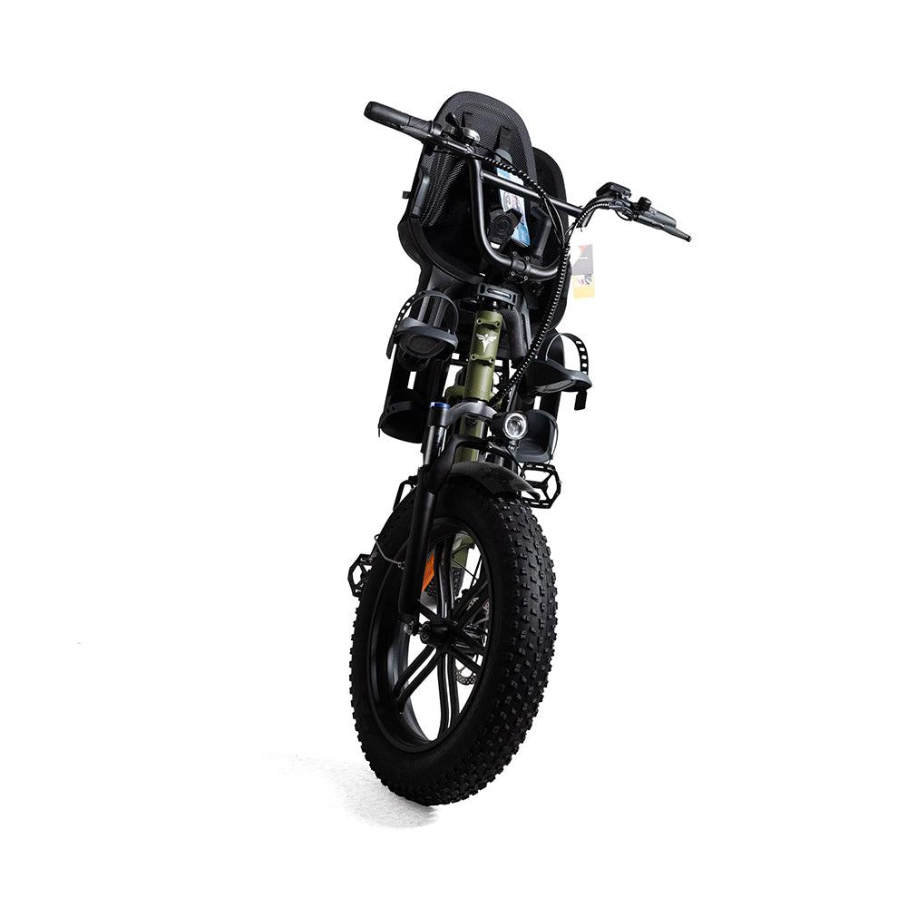 ENGWE L20 Family DEAL - Groen + kinderzitjes - fatbikeskopen.nl