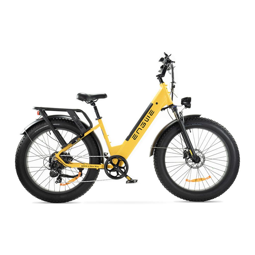 Family Bundle Deal! | ENGWE E26 - Lage instap - Geel - fatbikeskopen.nl