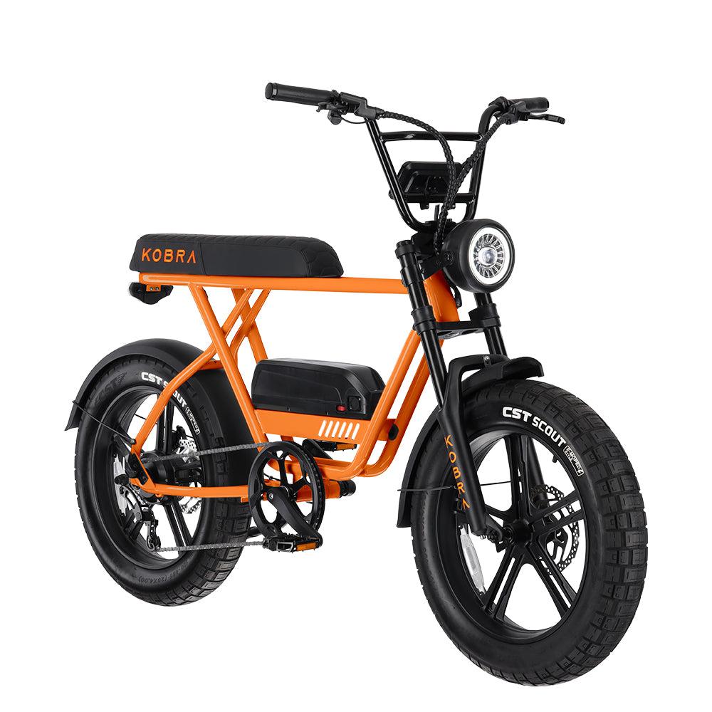 KOBRA V1.2 - Fatbike - Oranje - fatbikeskopen.nl