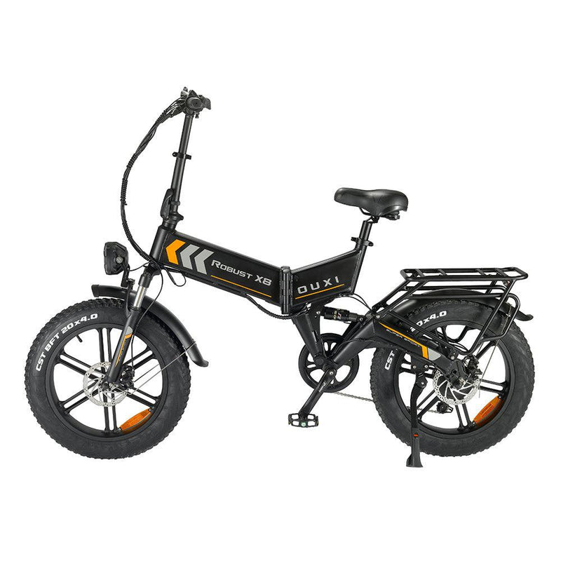 OUXI X8 - Elektrische Vouwfiets - Oranje - fatbikeskopen.nl