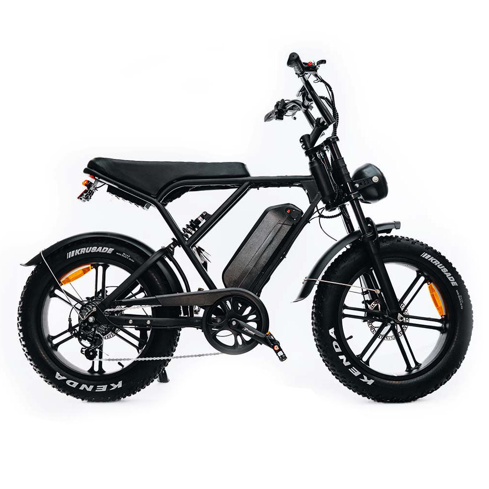 Ouxi H9 - Fatbike - Zwart