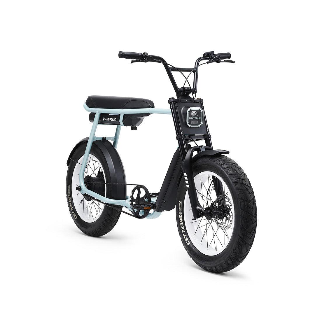 Phatfour FLX+ - Fatbike - Licht Blauw - fatbikeskopen.nl