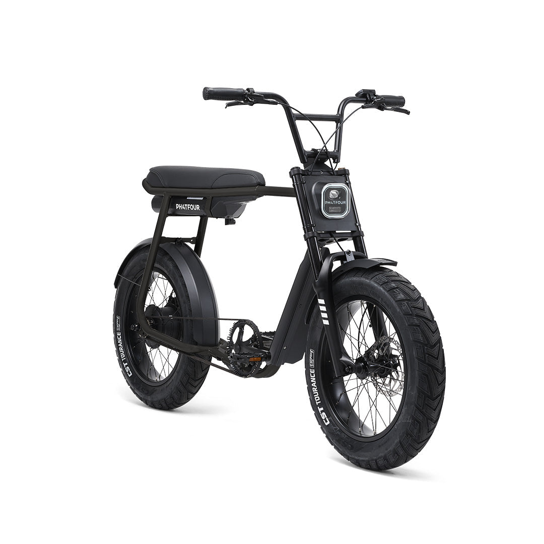 Phatfour FLX+ - Fatbike - Zwart - fatbikeskopen.nl