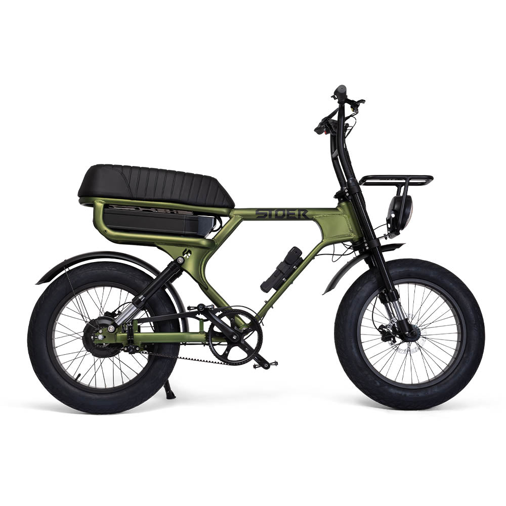 STOER Bikes S1+ - Fatbike - Groen - fatbikeskopen.nl