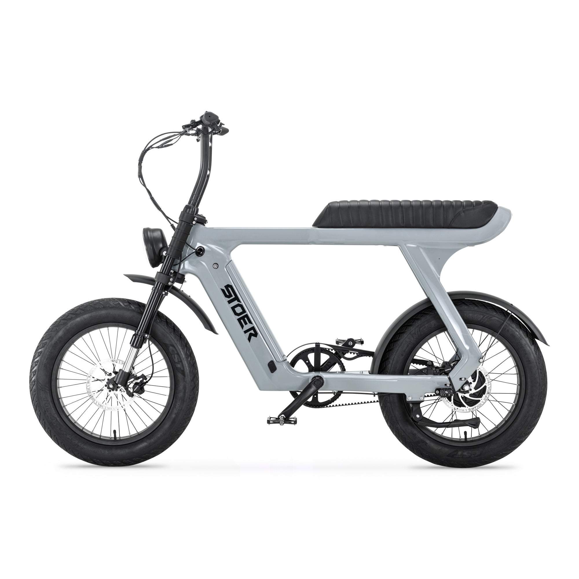 STOER Bikes Urban X - Fatbike - Grijs - fatbikeskopen.nl