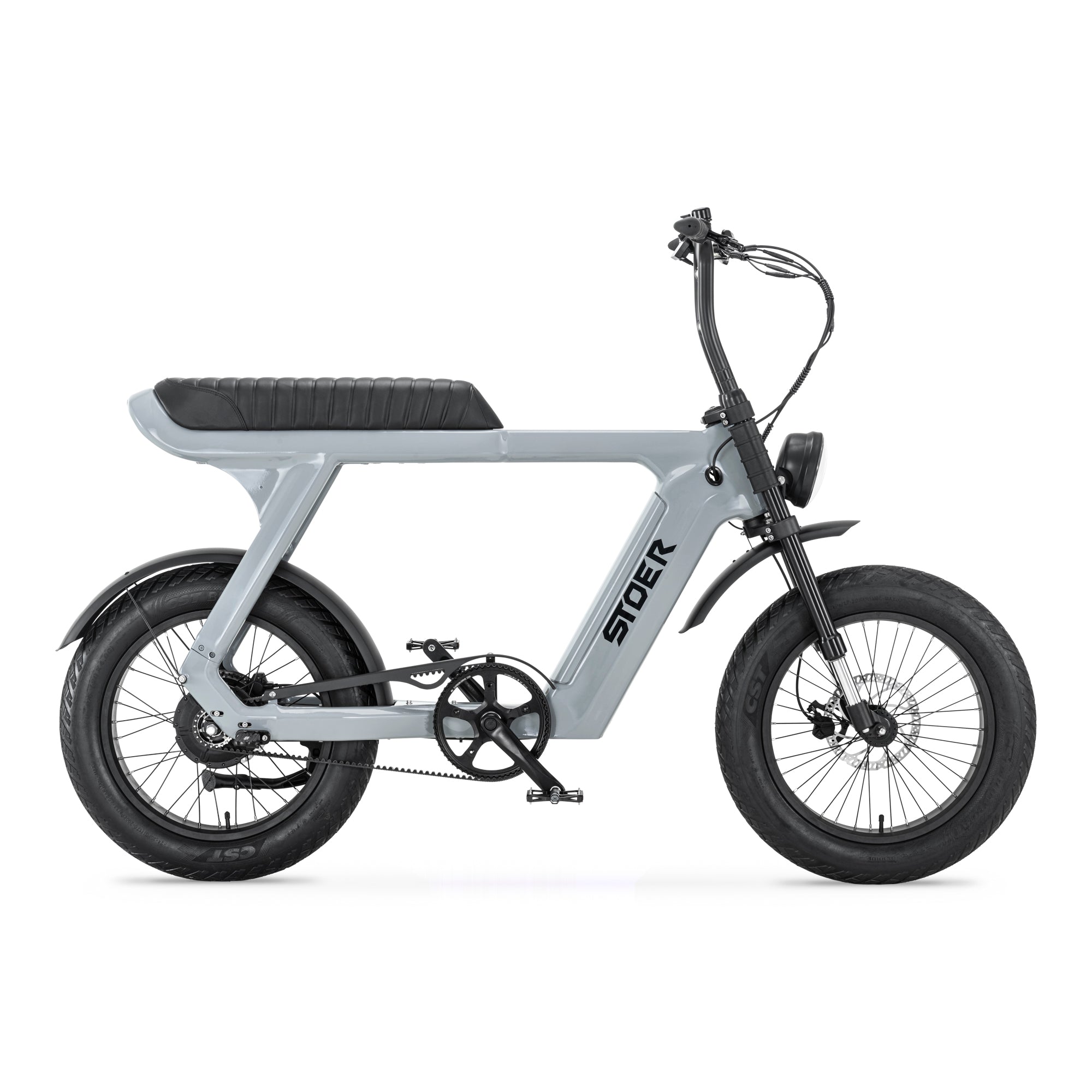 STOER Bikes Urban X - Fatbike - Grijs - fatbikeskopen.nl