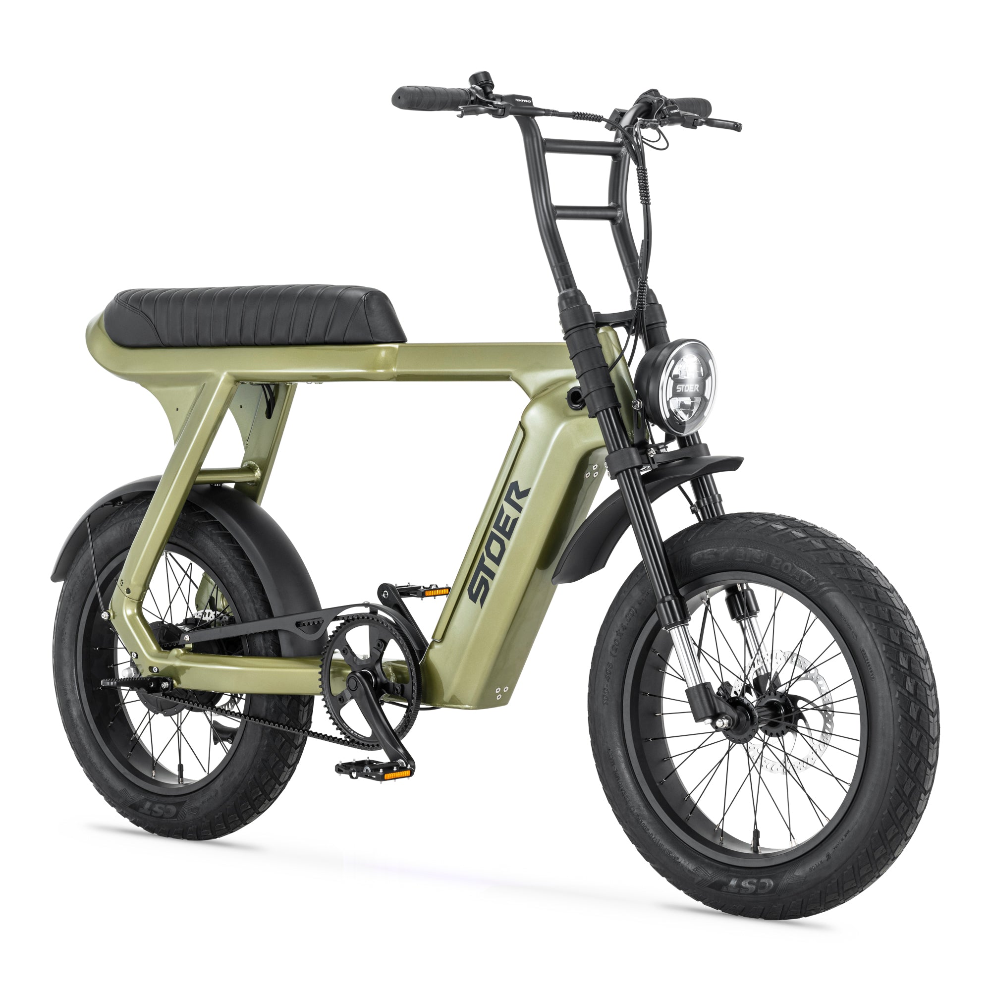 STOER Bikes Urban X - Fatbike - Groen - fatbikeskopen.nl