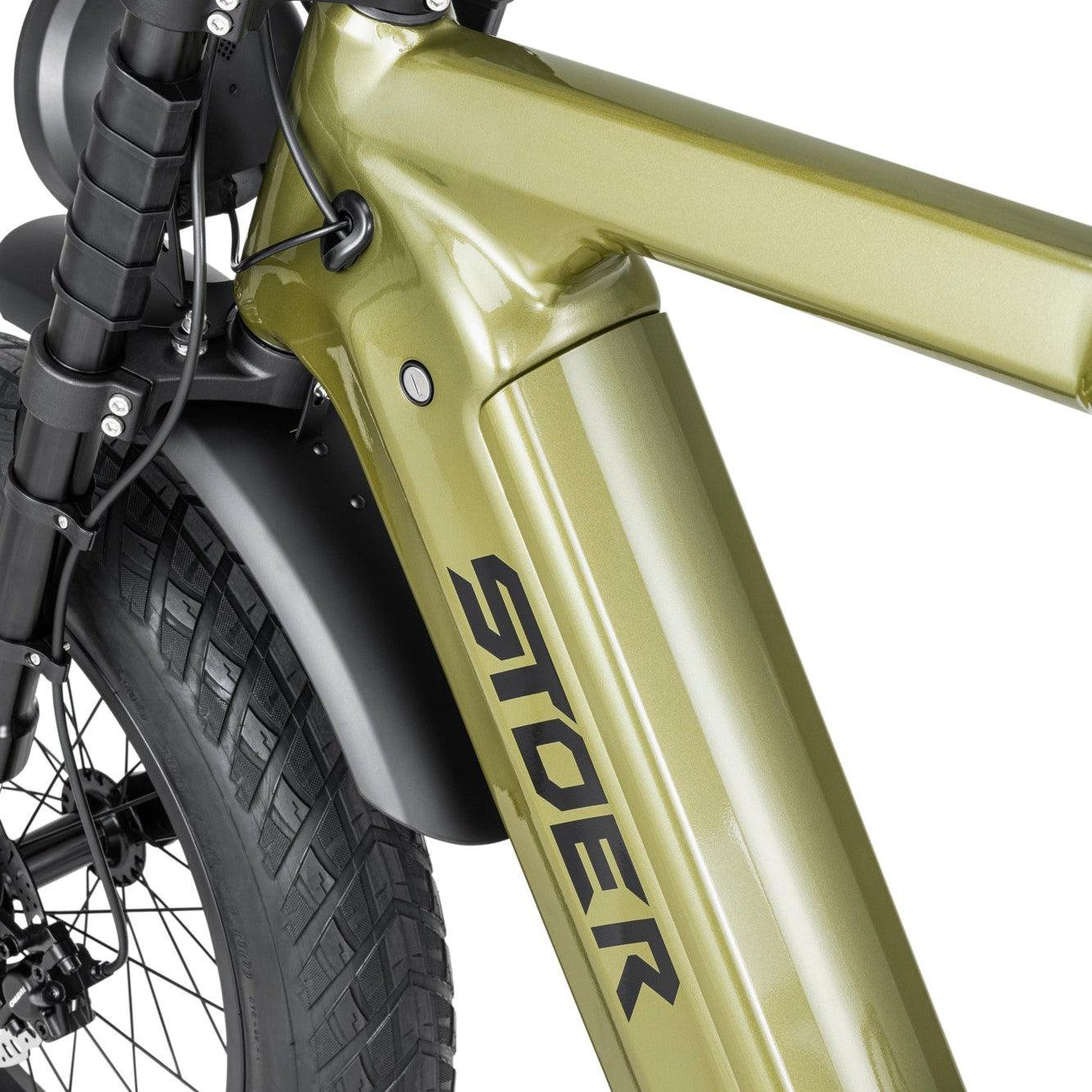 STOER Bikes Urban X - Fatbike - Groen - fatbikeskopen.nl