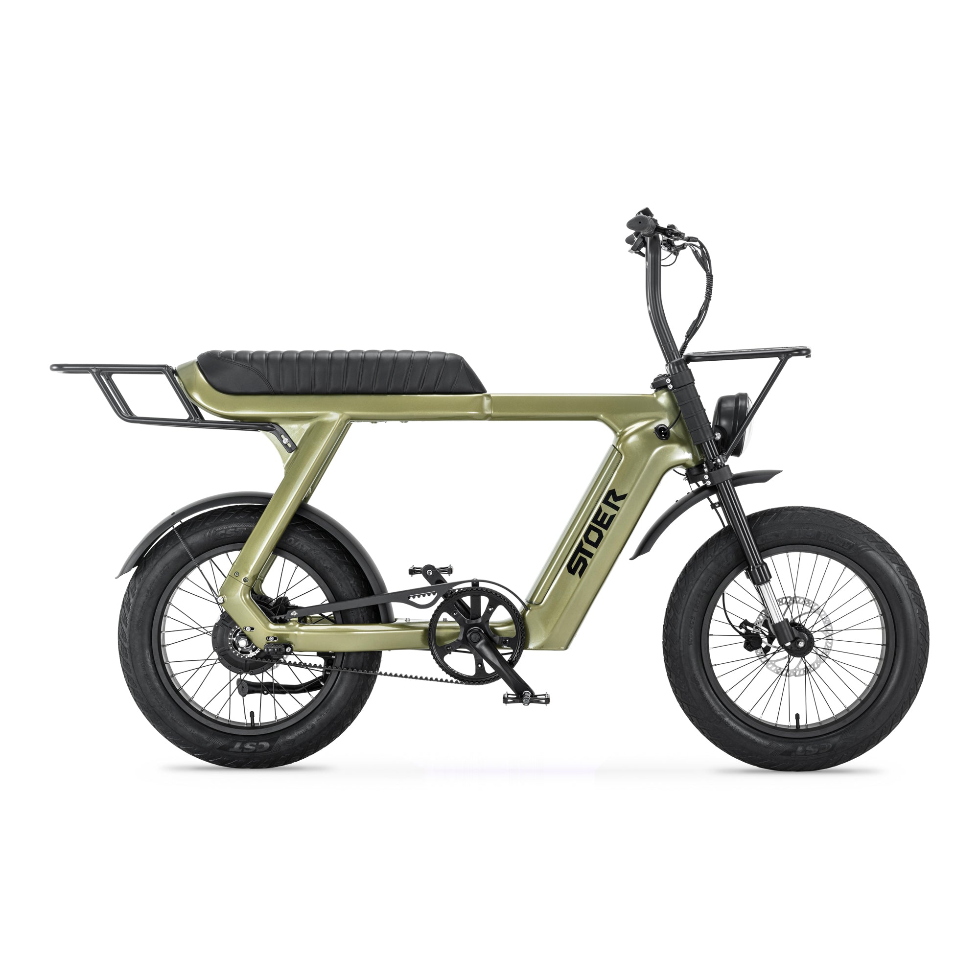 STOER Bikes Urban X - Fatbike - Groen - fatbikeskopen.nl