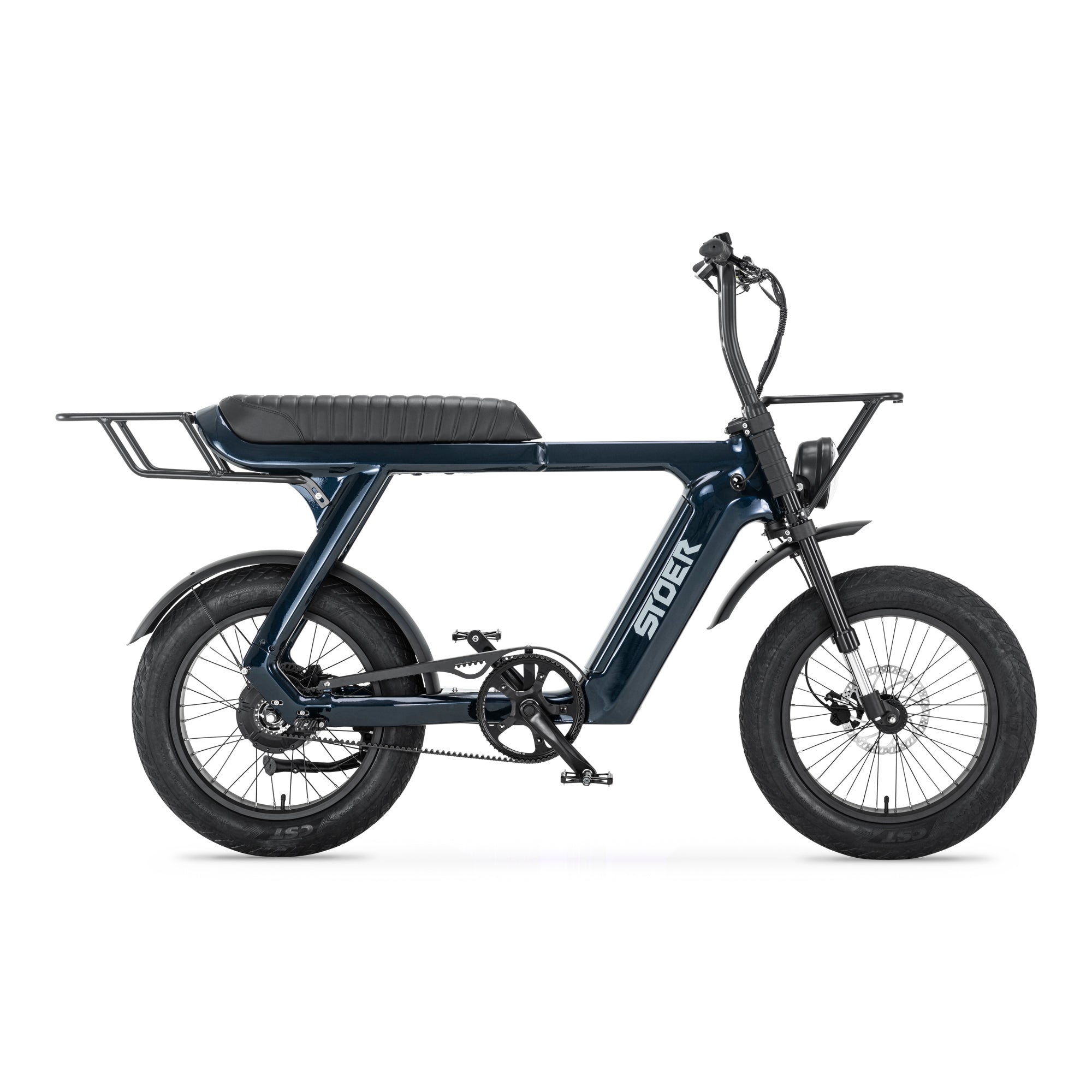 STOER Bikes Urban X - Fatbike - Navy Blauw - fatbikeskopen.nl