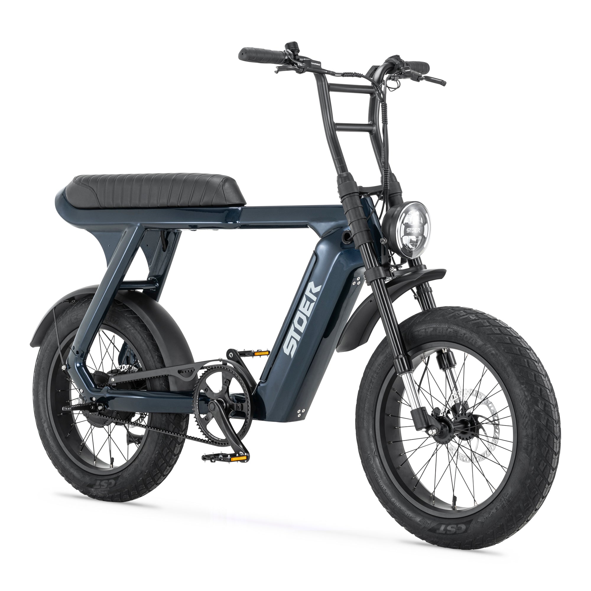 STOER Bikes Urban X - Fatbike - Navy Blauw - fatbikeskopen.nl