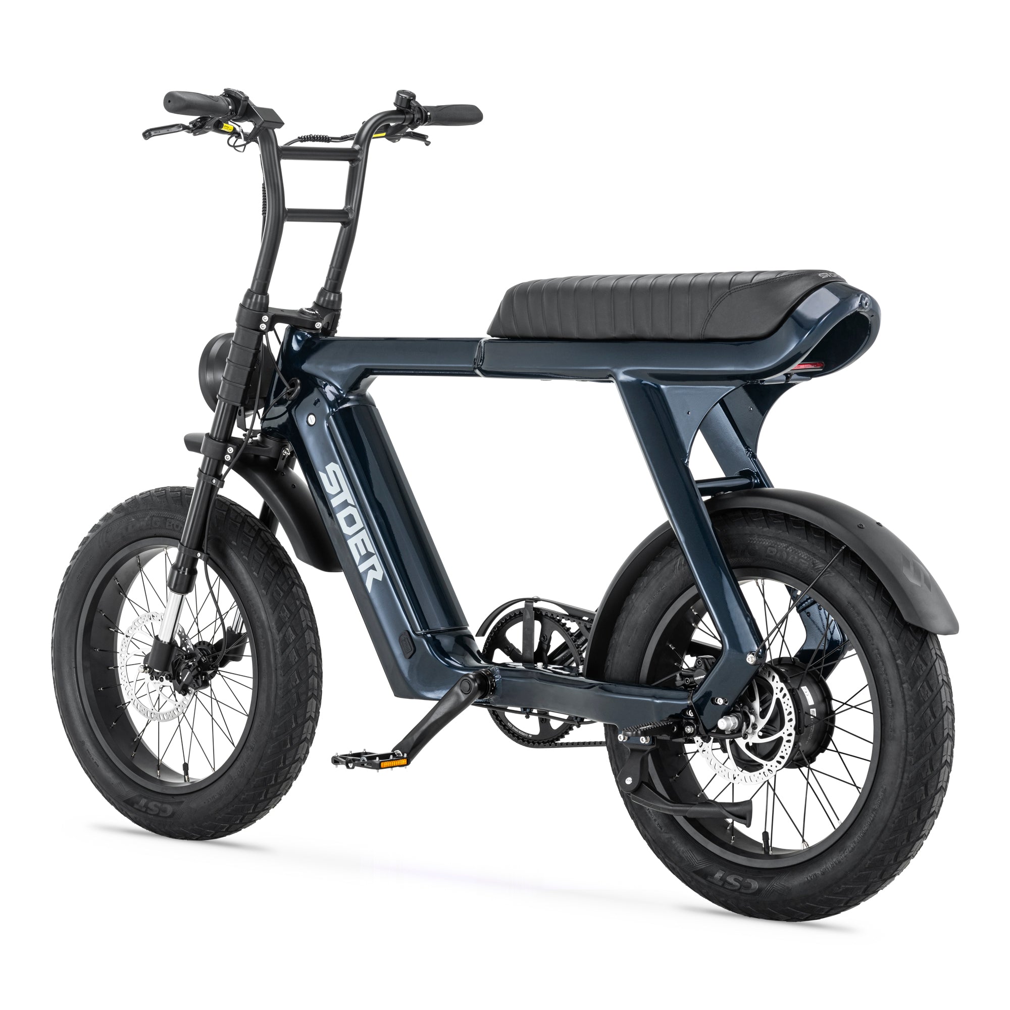 STOER Bikes Urban X - Fatbike - Navy Blauw - fatbikeskopen.nl