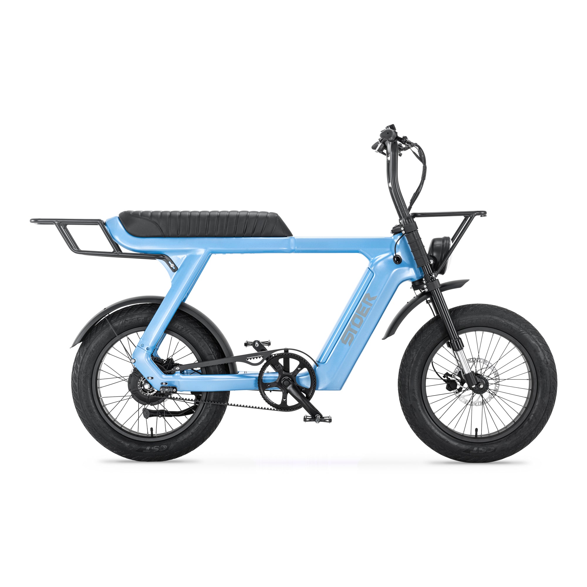 STOER Bikes Urban X - Fatbike - Sky Blauw - fatbikeskopen.nl