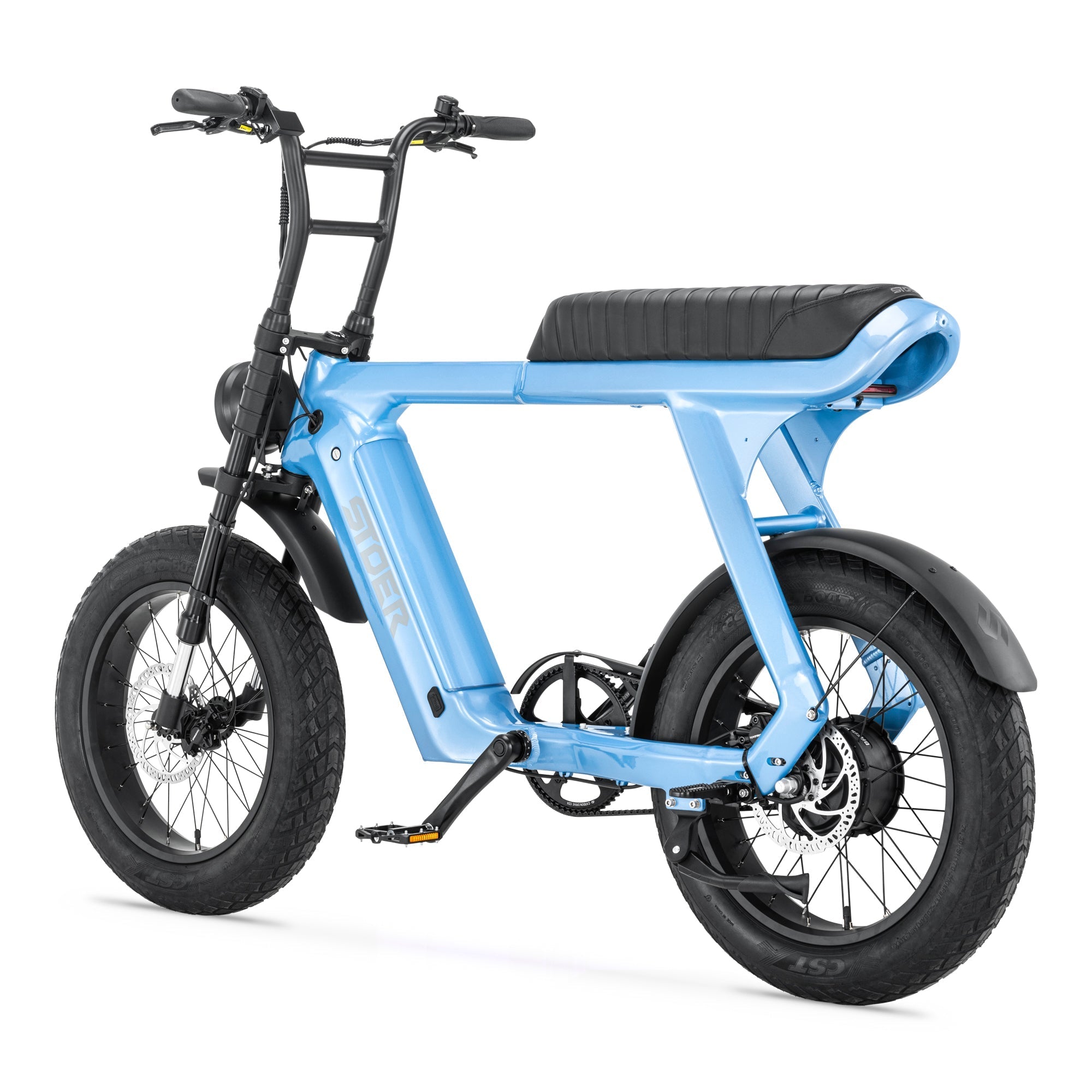 STOER Bikes Urban X - Fatbike - Sky Blauw - fatbikeskopen.nl