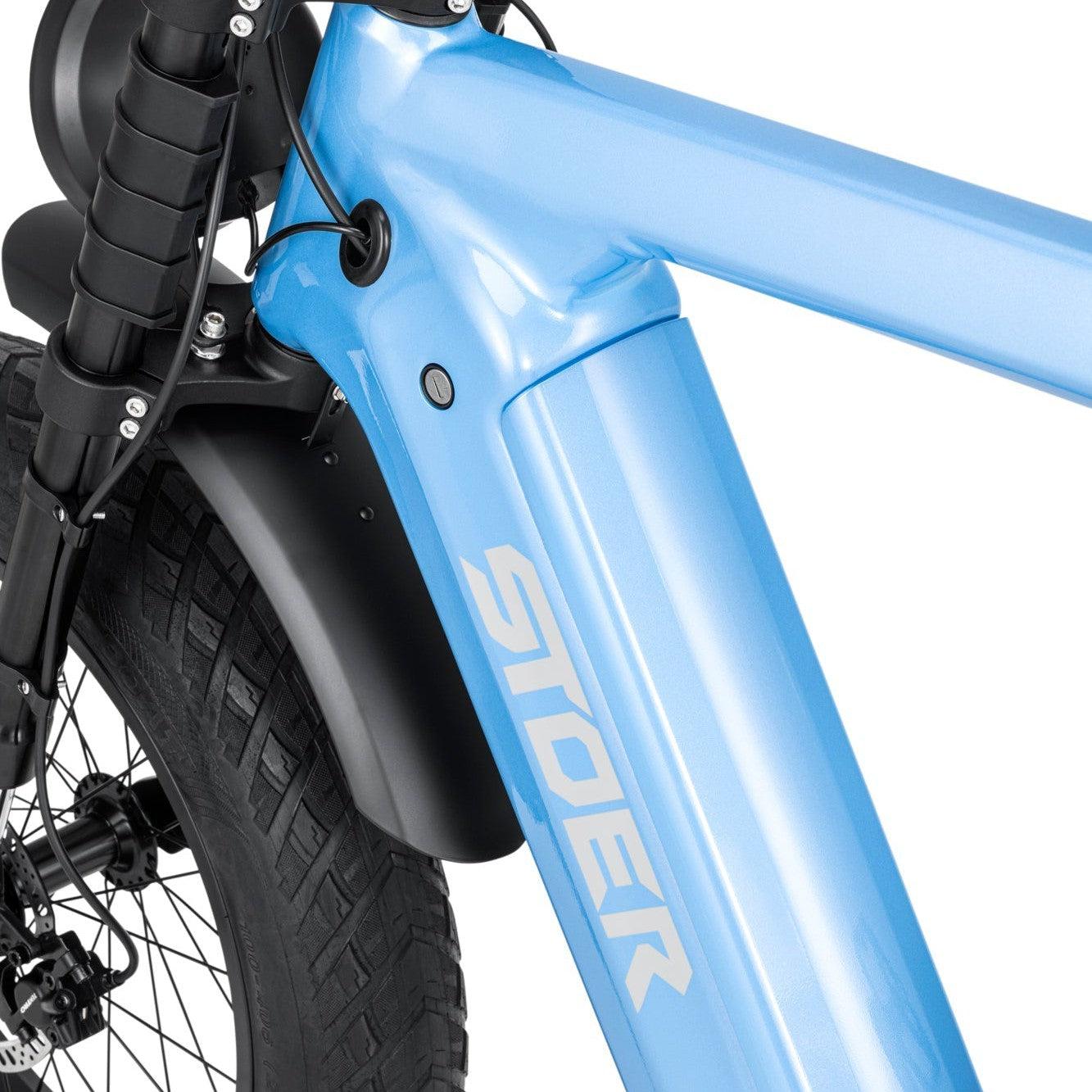 STOER Bikes Urban X - Fatbike - Sky Blauw - fatbikeskopen.nl