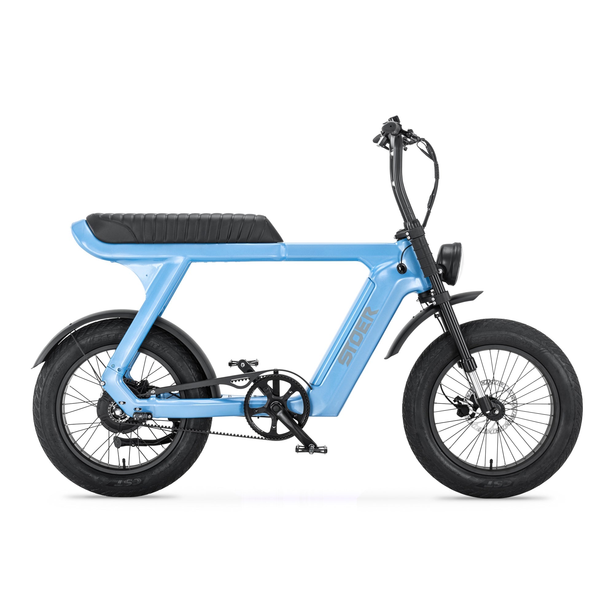 STOER Bikes Urban X - Fatbike - Sky Blauw - fatbikeskopen.nl