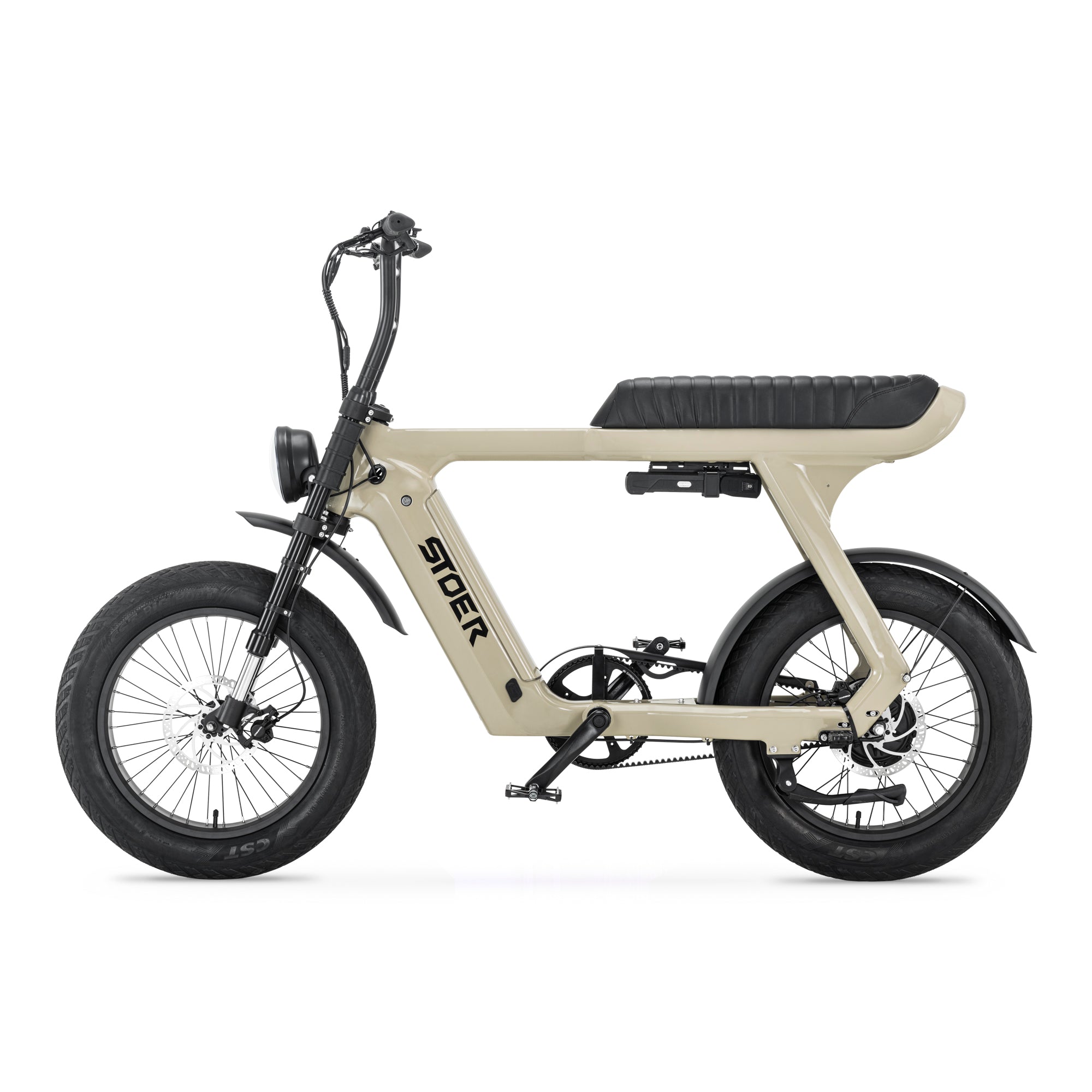 STOER Bikes Urban X - Fatbike - Taupe - fatbikeskopen.nl