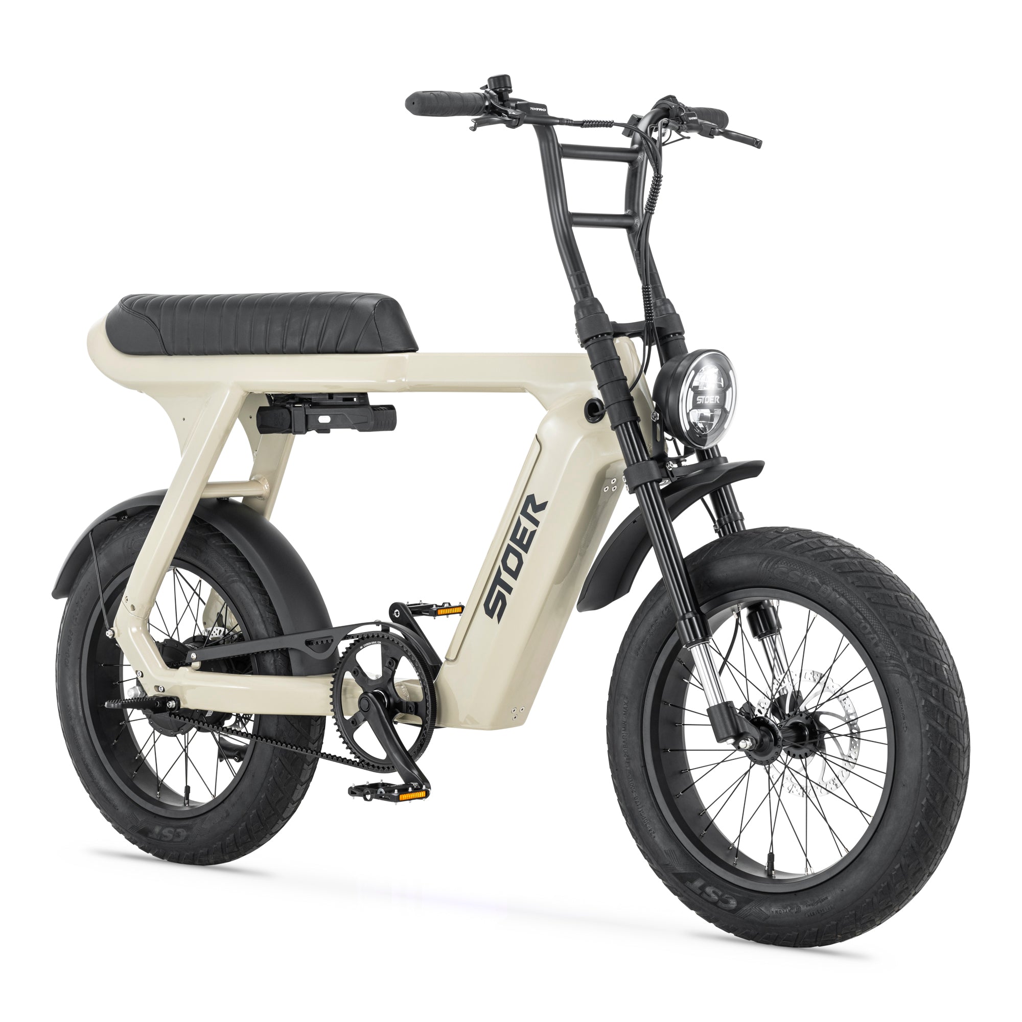 STOER Bikes Urban X - Fatbike - Taupe - fatbikeskopen.nl