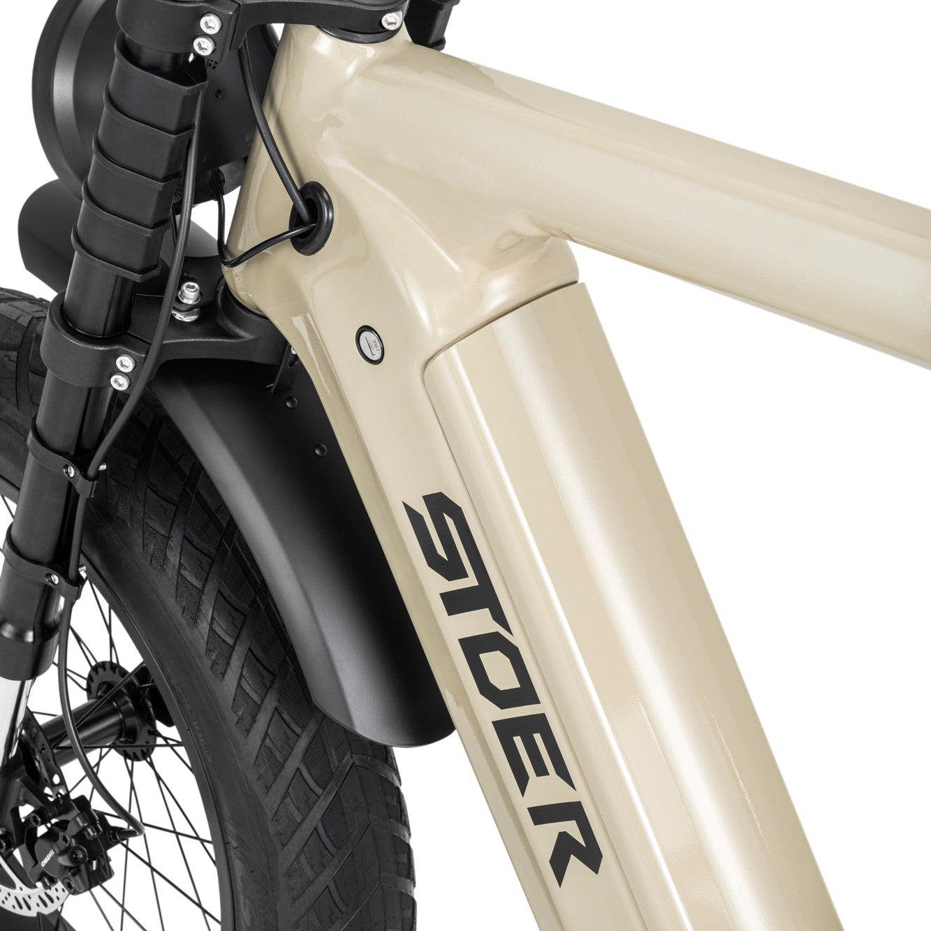 STOER Bikes Urban X - Fatbike - Taupe - fatbikeskopen.nl