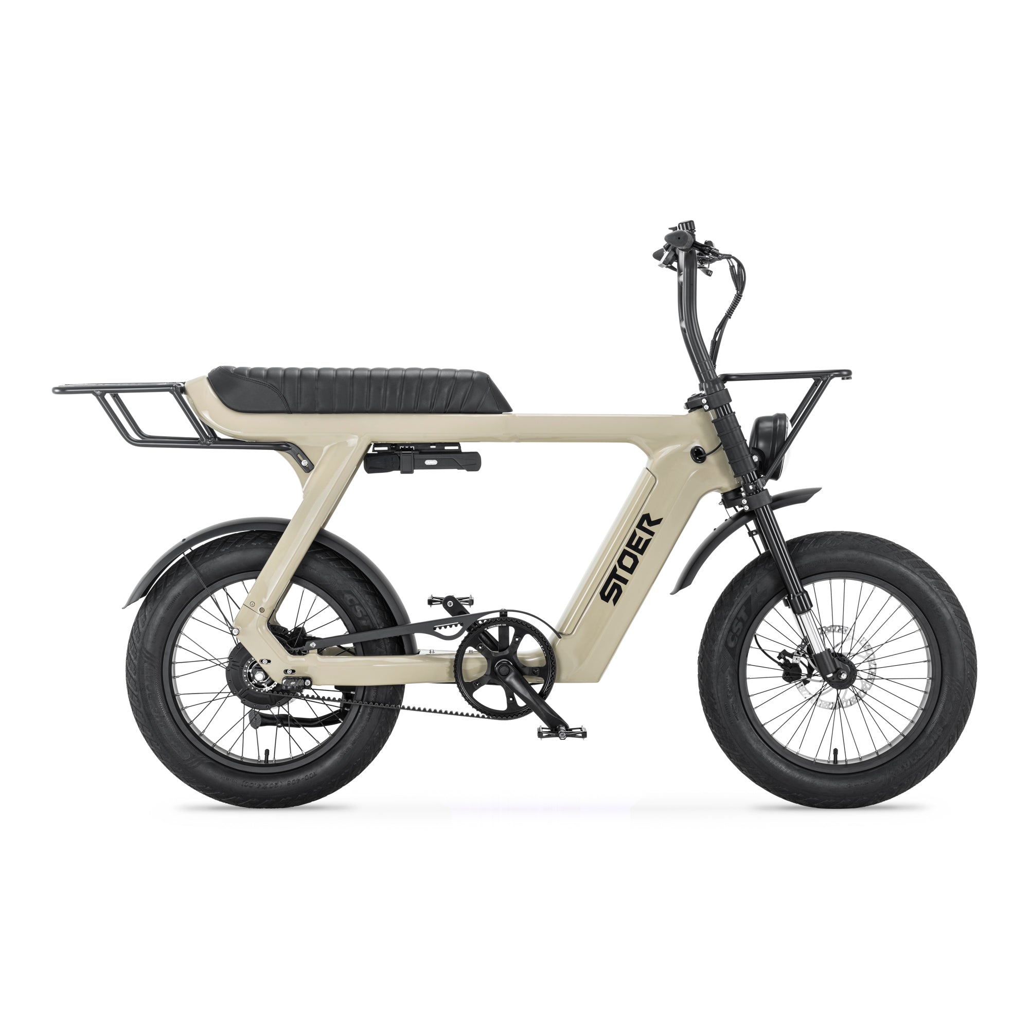 STOER Bikes Urban X - Fatbike - Taupe - fatbikeskopen.nl