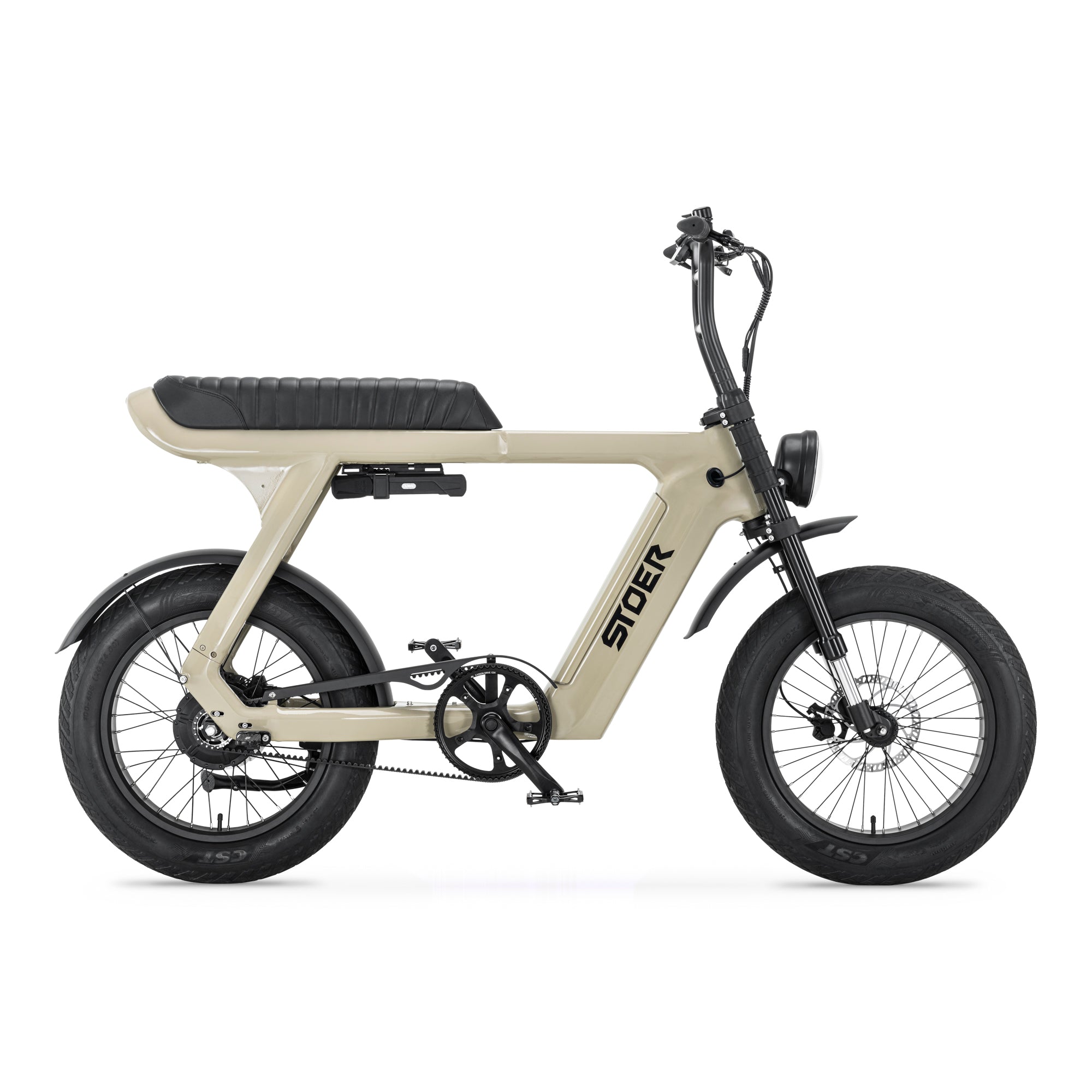 STOER Bikes Urban X - Fatbike - Taupe - fatbikeskopen.nl