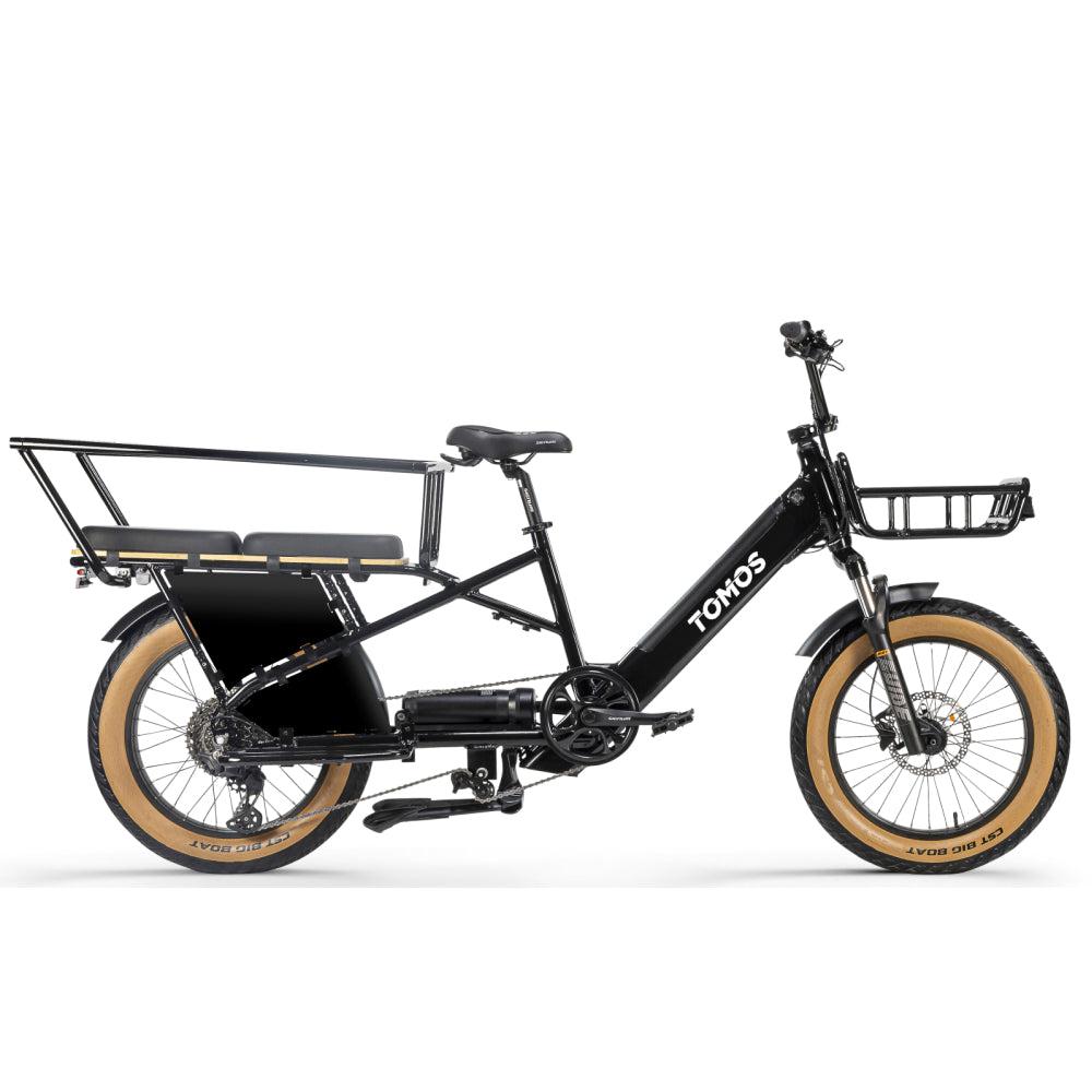 Tomos E-Cargo - Longtail - Zwart - fatbikeskopen.nl